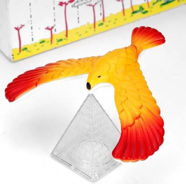 Alt view image 3 of 7 - 2 PCS Miracle Style Novelty Amaze Eagle Magic Box Balance Bird  Children Educational Toys Random Color Amaze  Eagle Magic Box