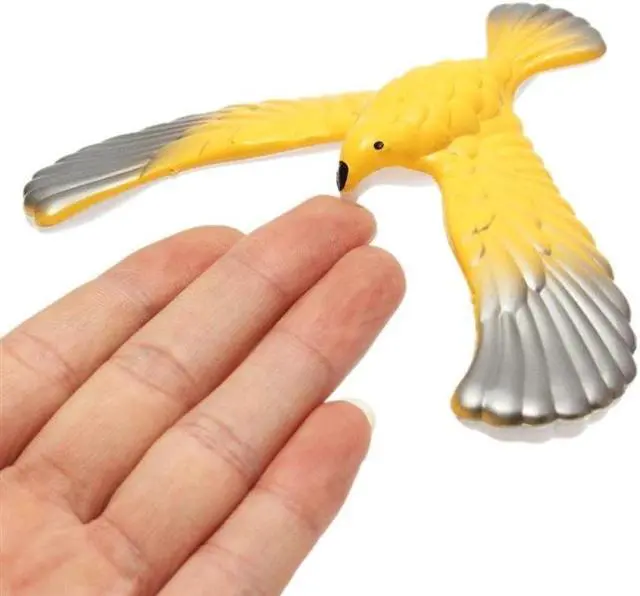Alt view image 6 of 7 - 2 PCS Miracle Style Novelty Amaze Eagle Magic Box Balance Bird  Children Educational Toys Random Color Amaze  Eagle Magic Box