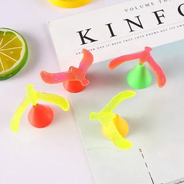 Alt view image 7 of 7 - 10 PCS Kids Funny Toy Plastic Mini DIY Magic Balancing Bird Children Gift, Random Color Delivery, Size:Magic Balancing Bird