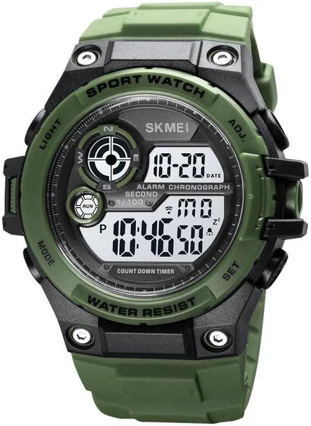 Digital Watch Skmei Watch Military Time NEW RARE SKMEI CASI0 STYLE