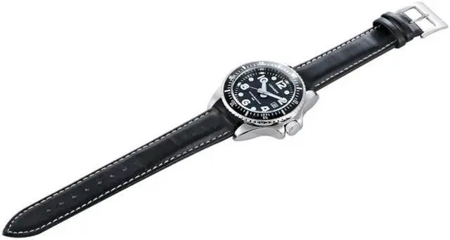 Alt view image 3 of 7 - CAGARNY 6863 Fashion Waterproof Quartz Movement Wrist Watch with Leather Band (Coffee)