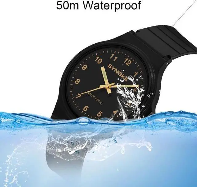 Alt view image 6 of 7 - SYNOKE 9109 Digital Display Silent Waterproof Sports Student Watch (Pink)
