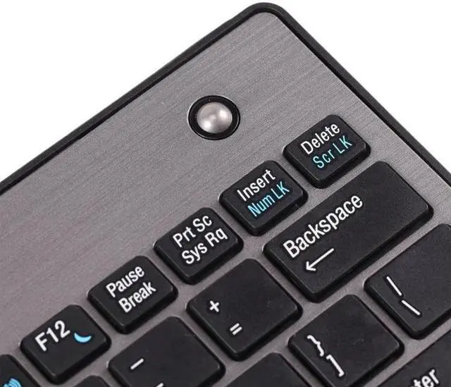 Alt view image 4 of 5 - MC Saite Combo7126 Bluetooth 85 Keys Keyboard with Trackball for Windows / iOS / Android(Black)