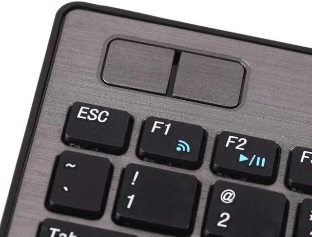 Alt view image 5 of 5 - MC Saite Combo7126 Bluetooth 85 Keys Keyboard with Trackball for Windows / iOS / Android(Black)