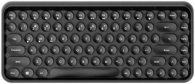 Alt view image 2 of 7 - Ajazz 308I Tablet Mobile Phone Computer Household Office Wireless Keyboard (Pink)