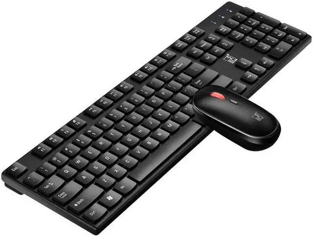 Alt view image 7 of 7 - ZGB 8820 Candy Color Wireless Keyboard + Mouse Set (White)