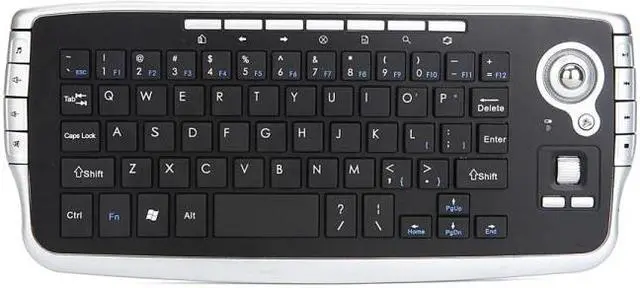 Main image of MY-10 2.4G 78 Keys 1200 DPI Mini Wireless Trackball Keyboard Wireless Keyboard And Mouse Set