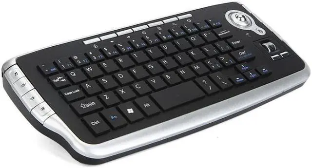 Alt view image 3 of 6 - MY-10 2.4G 78 Keys 1200 DPI Mini Wireless Trackball Keyboard Wireless Keyboard And Mouse Set