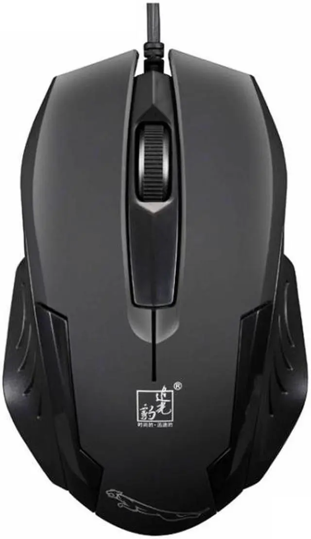 Main image of Chasing Leopard 512G USB Frosted Wired Optical Gaming Mouse, Length: 1.3m(Black)
