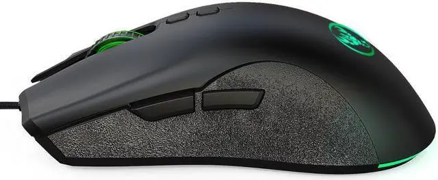 Alt view image 5 of 7 - HXSJ A883 7 Keys 6400DPI RGB Light Mechanical Gaming Wired Mouse