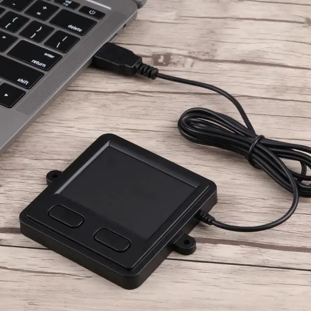 Alt view image 6 of 6 - TP-03 USB Wired Touchpad Mouse (Black)