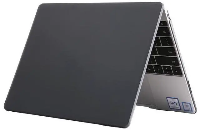 Alt view image 4 of 5 - For Huawei MateBook 13s 2021 Shockproof Crystal Laptop Protective Case For Huawei MateBook 13s 2021 (Black)