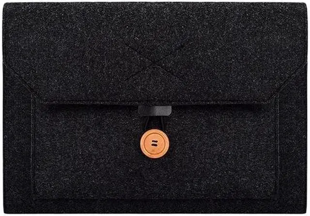 Main image of ND06 Multi-purpose Felt Button Laptop Inner Bag for 12.5 inch Laptop (Black)