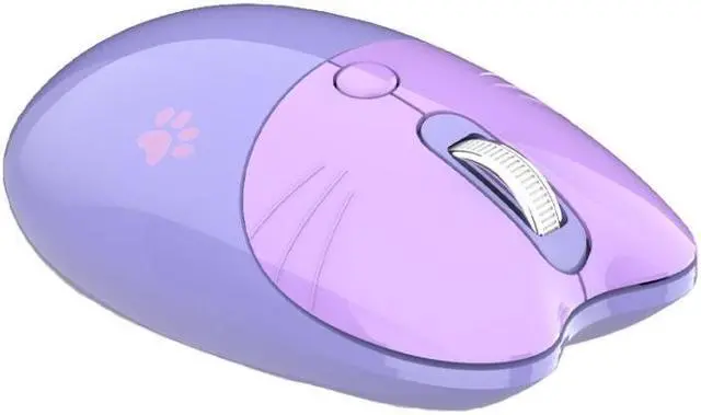 Main image of M3 3 Keys Cute Silent Laptop Wireless Mouse, Spec: Bluetooth Wireless Version (Purple) Bluetooth Wireless Version (Purple)