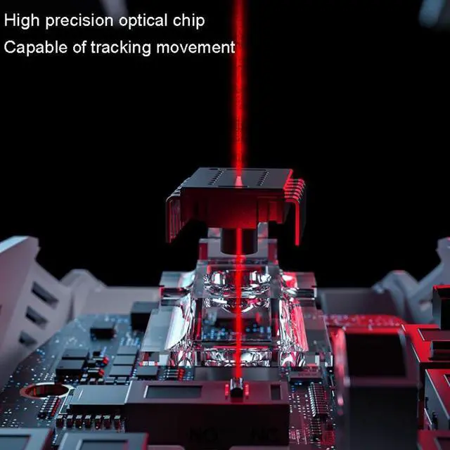 Alt view image 7 of 7 - Inphic F9 Mecha Wireless Mouse Charging Office Game Mouse F9 Mecha (Single Model 2.4G)