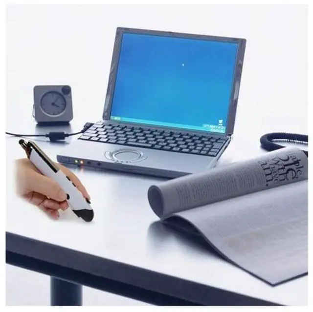 Alt view image 7 of 7 - PR-08 2.4G Innovative Pen-style Handheld Wireless Smart Mouse, Effective Distance: 10m(Black)