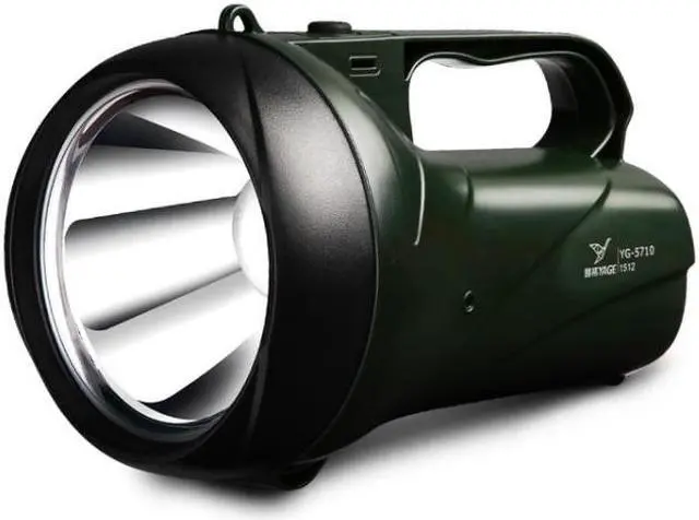 Main image of YAGE YG-5710 5W LED Waterproof Glare Flashlight Outdoor Rechargeable Lighting Portable Lamp, CN Plug (ArmyGreen)