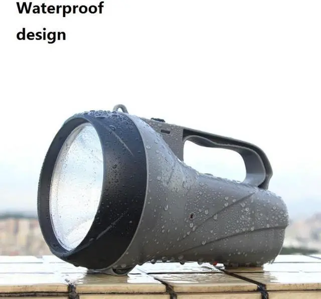 Alt view image 6 of 7 - YAGE YG-5710 5W LED Waterproof Glare Flashlight Outdoor Rechargeable Lighting Portable Lamp, CN Plug (ArmyGreen)