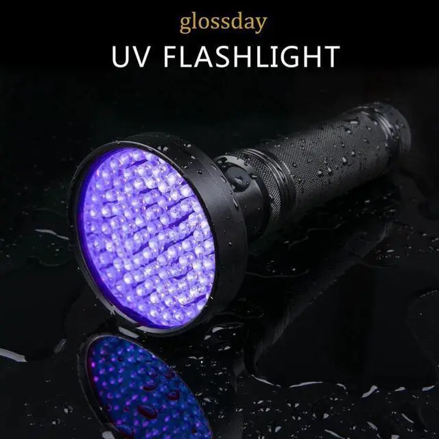 Alt view image 6 of 7 - 100 LED UV Flashlight Scorpion Detector Fluorescence Detector
