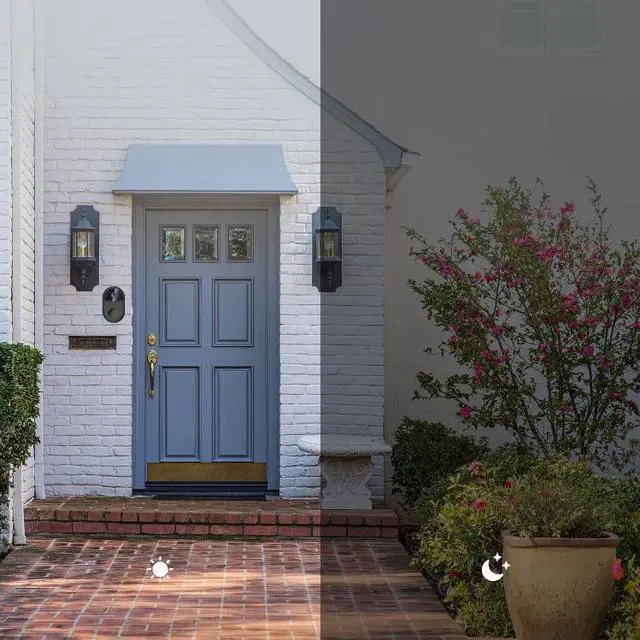 Alt view image 6 of 7 - ML18 Mini Ultra Wide Angle Smart Video Doorbell Support Two-way Voice ML18 (White)