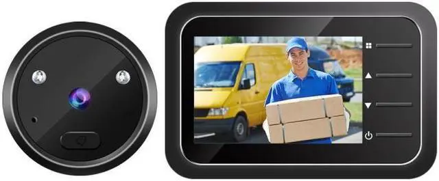 Main image of ESCAM C22 2.4 inch Screen Digital Door Viewer, Support Night Vision, TF Card, Take Photos and Video C22