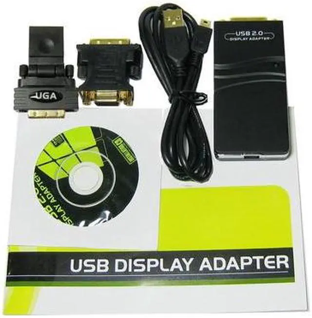 Alt view image 5 of 5 - USB 2.0 to VGA, DVI, HDMI Adapter, Resolution: 1280*1024 (Style 2)