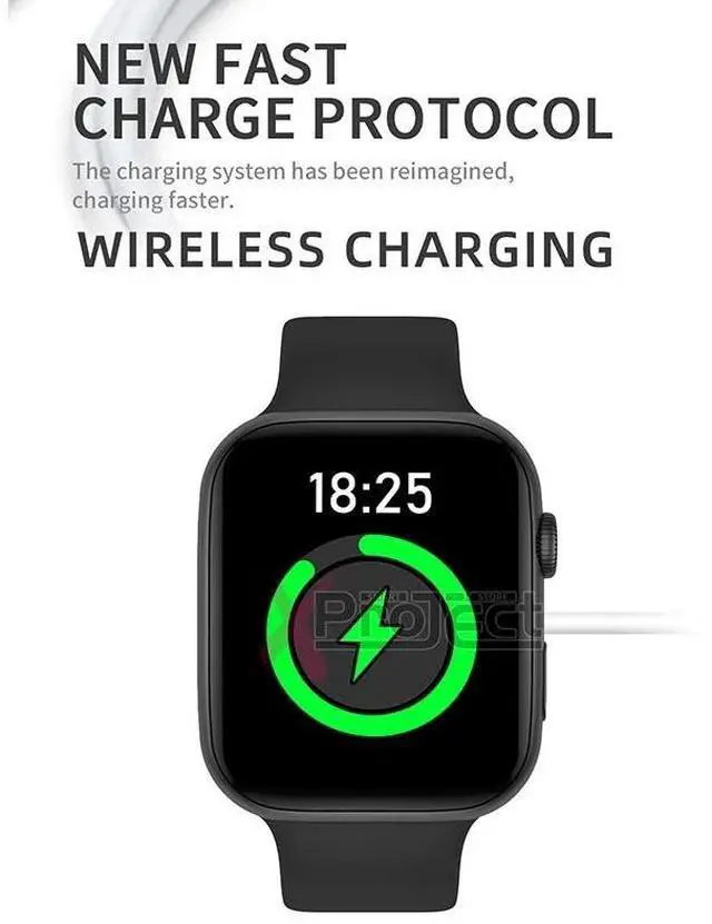 Alt view image 2 of 7 - i7 PRO+ 1.75 inch Color Screen Smart Watch, Support Bluetooth Calling / Heart Rate Monitoring (Black)
