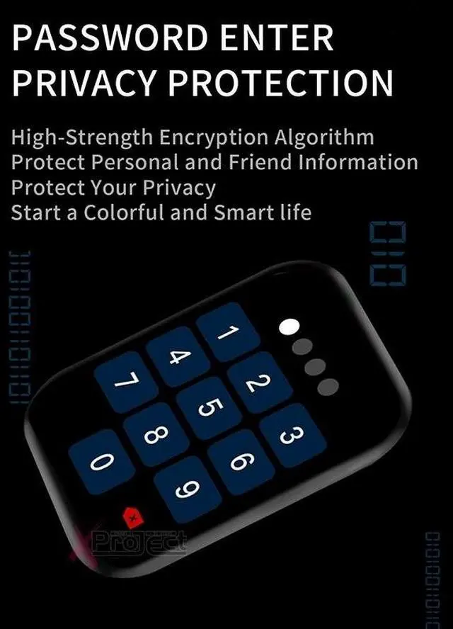 Alt view image 6 of 7 - i7 PRO+ 1.75 inch Color Screen Smart Watch, Support Bluetooth Calling / Heart Rate Monitoring (Black)