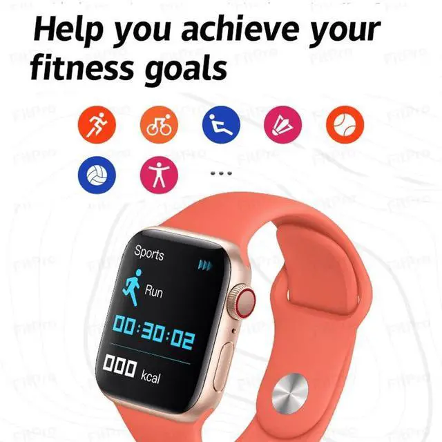 Alt view image 6 of 6 - T900 PRO MXA 1.92 inch LCD Screen Smart Watch, Support Bluetooth Call / Multiple Sports Modes (Pink)