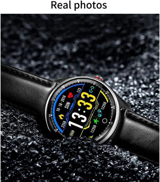 Alt view image 5 of 6 - MX9 Smart Watch Touch Screen ECG + PPG ECG HRV Heart Rate IP68 Waterproof Swimming Intelligent Bracelet Watch
