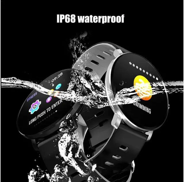 Alt view image 7 of 7 - Touch Smart Watch Women Men Heart Rate Bracelet For iPhone Android Waterproof