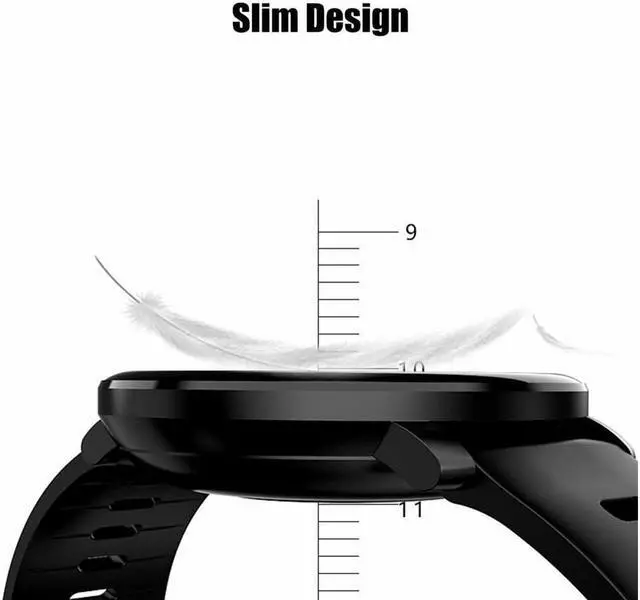 Alt view image 2 of 7 - Touch Smart Watch Women Men Heart Rate Bracelet For iPhone Android Waterproof