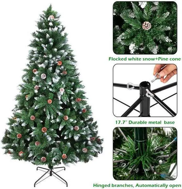 Alt view image 6 of 7 - Christmas tree is the necessary part when we celebrate our Christmas Day. Everyone will take a Christmas tree back home and make it beautiful to express their wonderful mood. Do you also expect a Chri