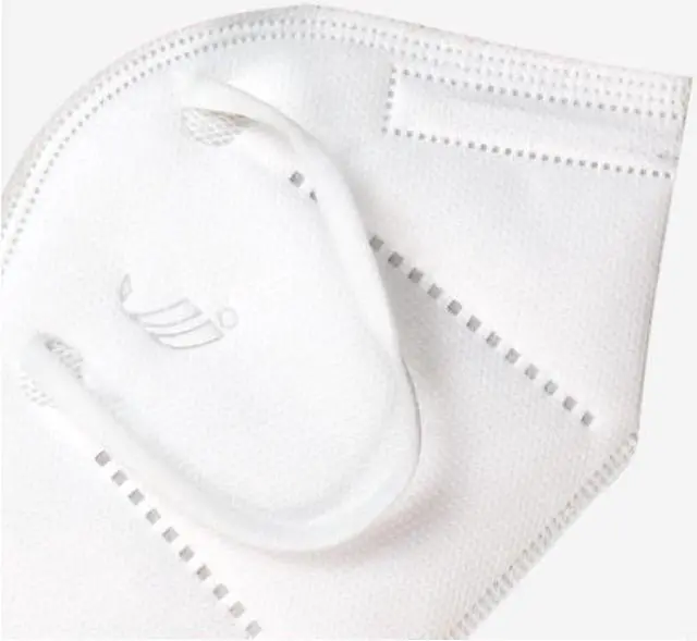 Alt view image 2 of 7 - 50 PCS KN95 Mask JINJIANG Face Mask 5-layer FFP2 Health Protector 100% Good Quality White