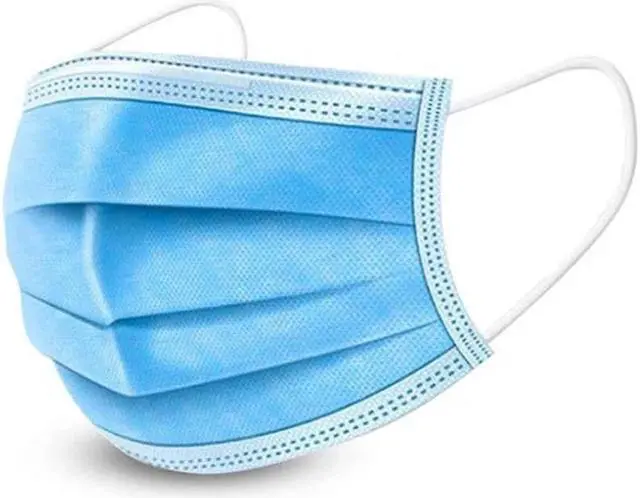 Alt view image 5 of 11 - Disposable Face Mask 3-ply, Dust-proof, Non-medical, Pack of 10