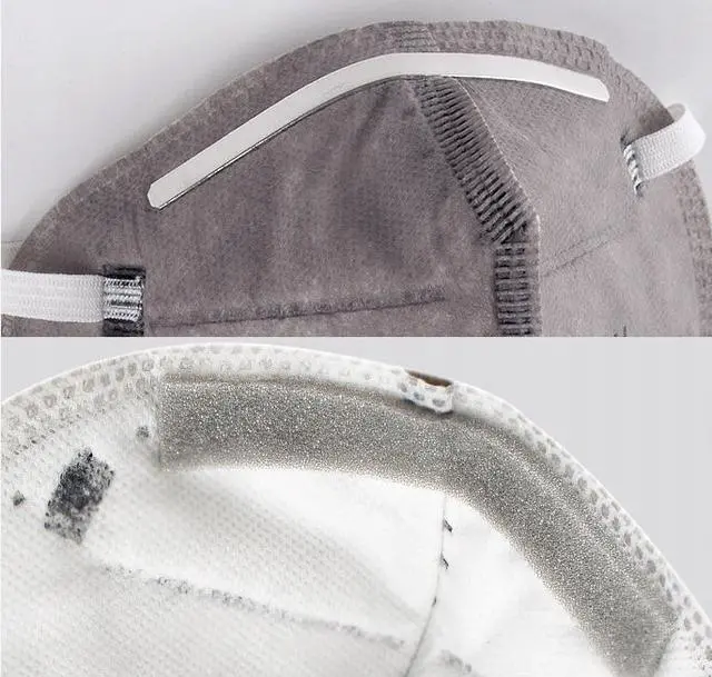 Alt view image 3 of 7 - 40 Pieces 3M Mask 9541 KN95 FFP2 Activated Carbon Masks 95% filter PM2.5 Good Health Protector