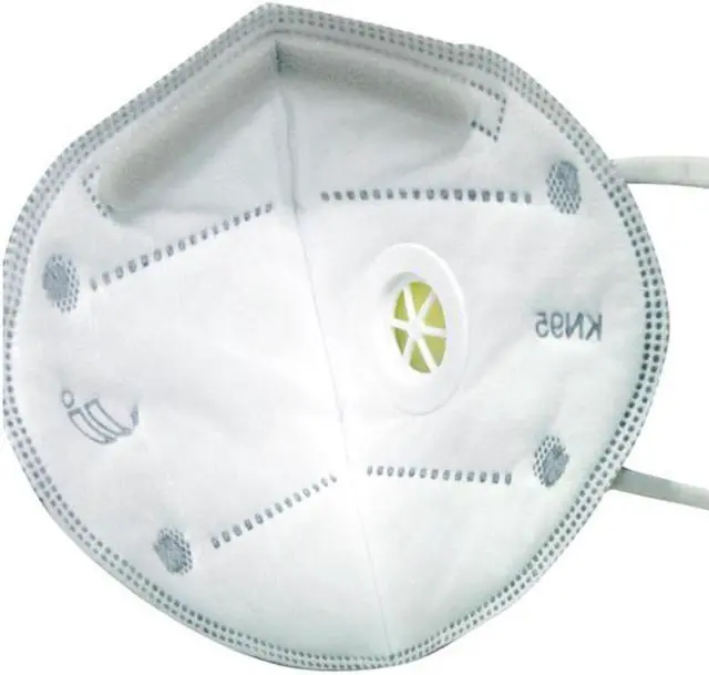 Alt view image 7 of 7 - 15PCS Reusable KN95 Mask 6-layers - Valved Face Mask Air Anti-Dust / Anti-Fog Mouth Respirator Windproof PM 2.5 Gray