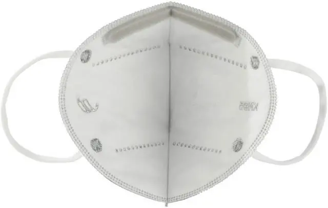 Alt view image 3 of 7 - 100 PCS KN95 Mask JINJIANG Face Mask 6-layer FFP2 PM2.5 Health Protector with Sponge Nose Strip Individual Package Gray