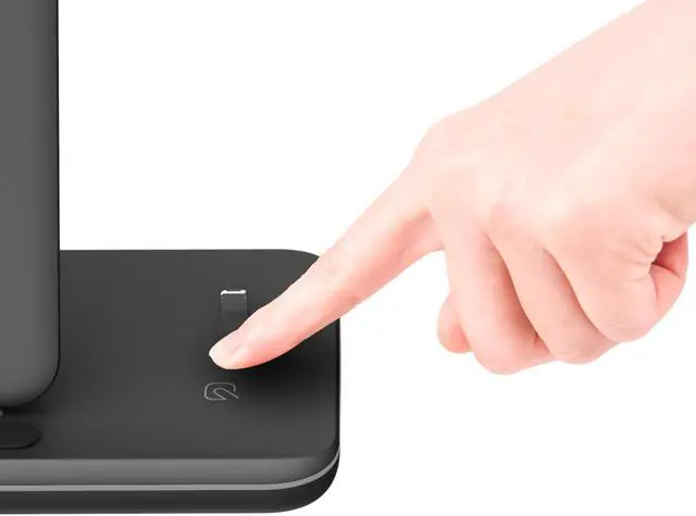 Alt view image 2 of 6 - Wireless Charger,3 in 1 Wireless Charging Station for Apple Watch 1 2 3 4 5/Airpods, QI Fast Charger for iPhone 11/11 Pro/11 Pro Max/XS Max/XS XR Plus, Samsung S10 S9 S8 Plus S7, Qi-Certified Phones