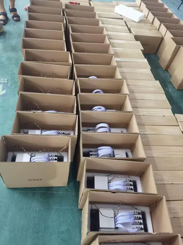 Alt view image 6 of 7 - ANTMINER S9ij 14.5 TH/S ( With power supply ) 1375W 110V-220V PSU and US. Standard Power Cord Included Scrypt Litecoin Miner LTC Mining Machine Suitable for Ethernet