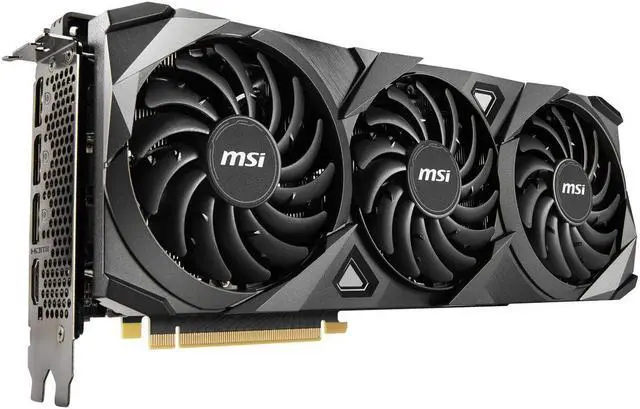 Alt view image 2 of 3 - MSI Ventus GeForce RTX 3090 24GB GDDR6X PCI Express 4.0 SLI Support Video Card RTX 3090 VENTUS 3X 24G