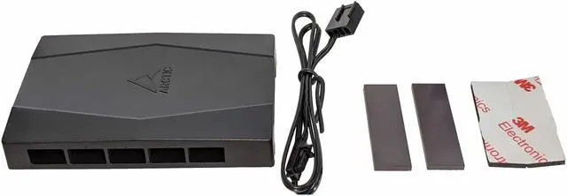 Alt view image 3 of 17 - Arctic Case Fan Hub 10 Port PWM Fan Hub with SATA Power Input ACFAN00175A