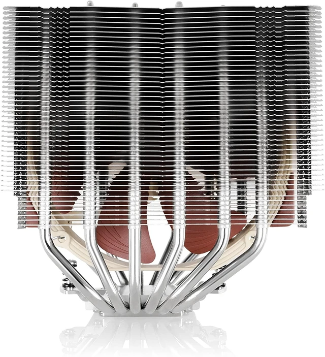Alt view image 2 of 6 - Noctua NH-D15S, Premium Dual-Tower CPU Cooler with NF-A15 PWM 140mm Fan (Brown)