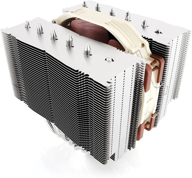 Main image of Noctua NH-D15S, Premium Dual-Tower CPU Cooler with NF-A15 PWM 140mm Fan (Brown)