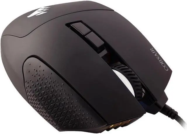 Alt view image 3 of 5 - Corsair Gaming SCIMITAR PRO RGB Gaming Mouse, Backlit RGB LED, 16,000 dpi, MMO, Yellow, Optical