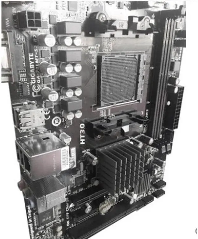 Alt view image 5 of 5 - Gigabyte GA-78LMT-S2 R2 Motherboard CPU AMD AM3+ FX DDR3 SATA2 VGA GIGABIT LAN
