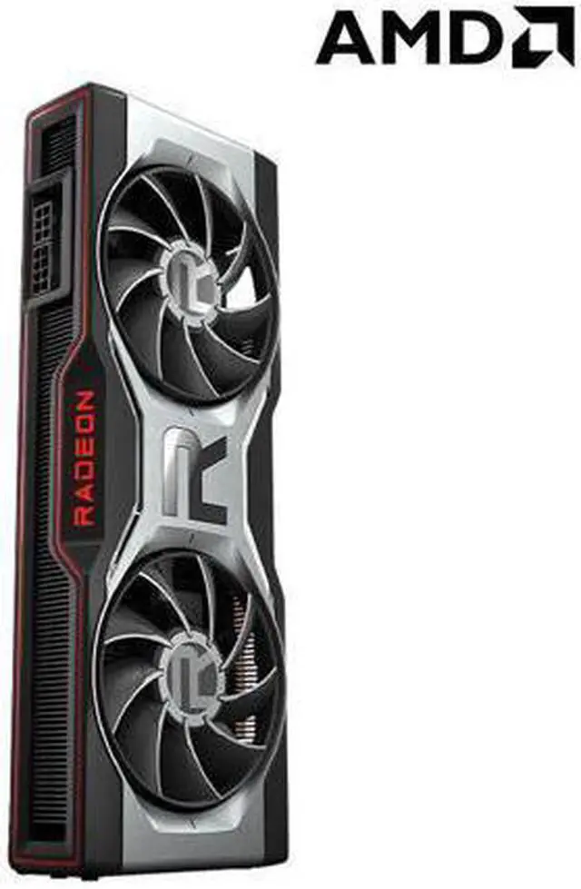 Alt view image 3 of 12 - AMD RADEON RX 6700 XT Graphics Card, 7nm AMD RDNA2 12GB GDDR6 192-bit AMD Reference Card, PCIE 4.0 HDMI DP 1.4a Video Card