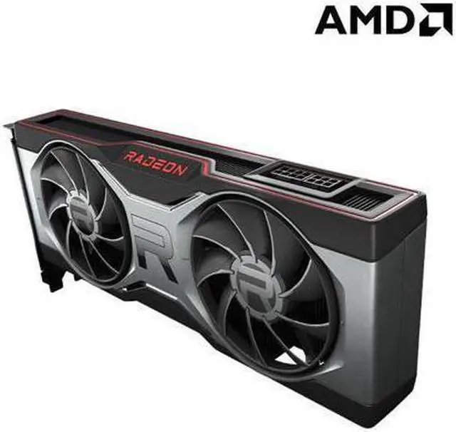 Alt view image 4 of 12 - AMD RADEON RX 6700 XT Graphics Card, 7nm AMD RDNA2 12GB GDDR6 192-bit AMD Reference Card, PCIE 4.0 HDMI DP 1.4a Video Card
