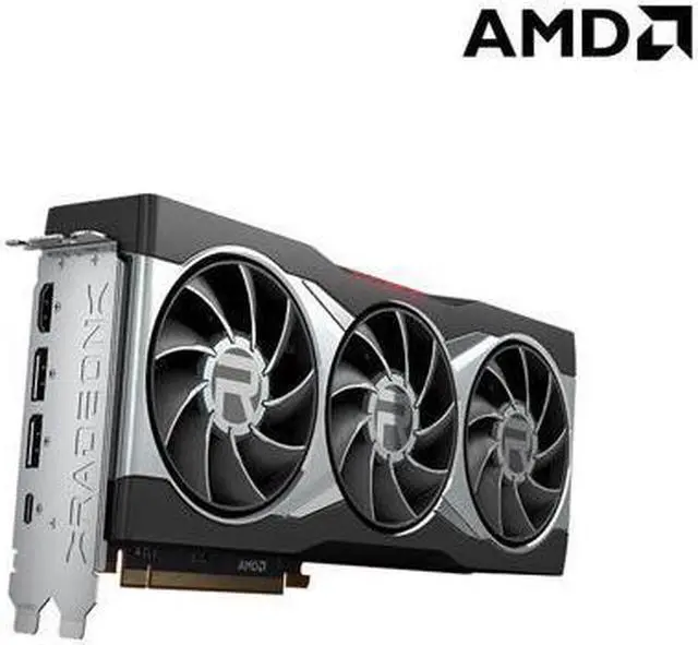 Alt view image 3 of 6 - AMD RADEON RX 6900 XT Gaming Graphics Card, 7nm AMD RDNA2 16GB GDDR6 256-bit AMD Reference Card, PCIE 4.0 HDMI*1 DP 1.4a*2 Type-C*1 Video Card, AMD Reference Edition Gaming Graphics Card