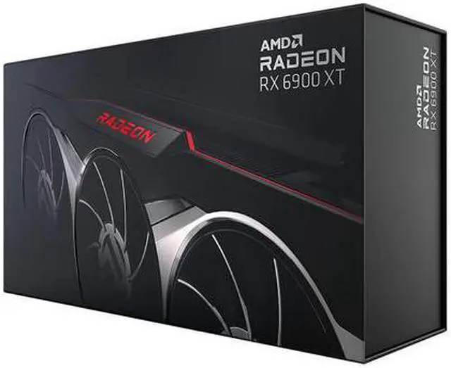 Alt view image 6 of 6 - AMD RADEON RX 6900 XT Gaming Graphics Card, 7nm AMD RDNA2 16GB GDDR6 256-bit AMD Reference Card, PCIE 4.0 HDMI*1 DP 1.4a*2 Type-C*1 Video Card, AMD Reference Edition Gaming Graphics Card